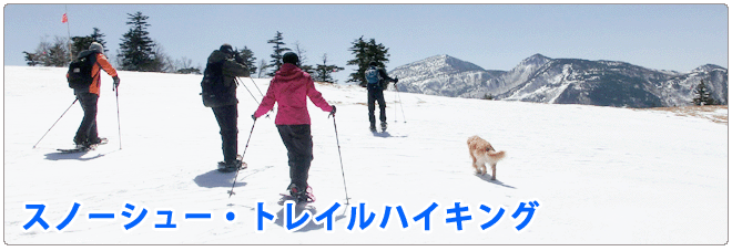 スノーシュー　ハイキング　トレッキング